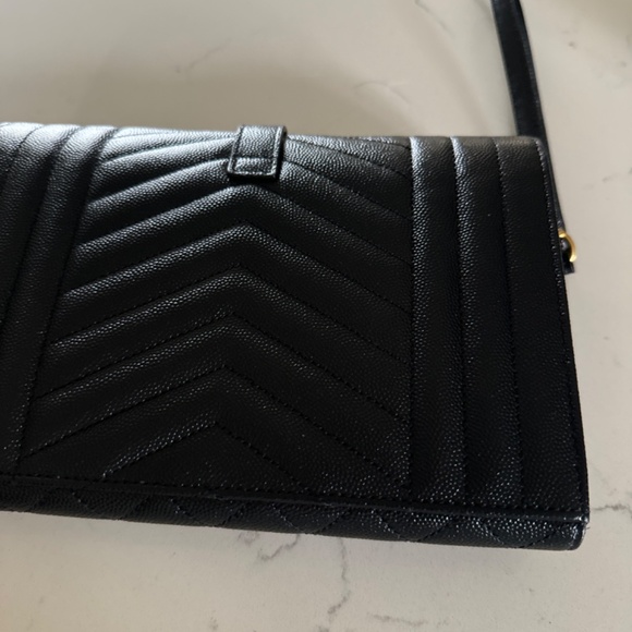 Ysl envelope flap pouch wristlet - Picture 7 of 15
